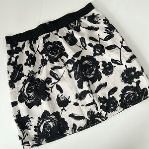 Ann Taylor Loft Silky Floral Skirt